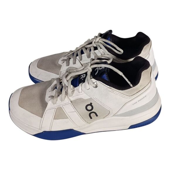 On Cloud The Roger Tennis Shoes White Blue Men's 7 - Picture 6 of 10